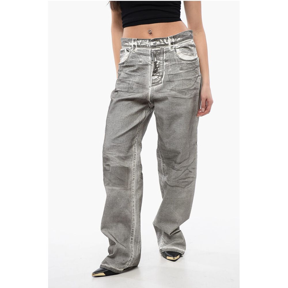 Dsquared² Coated Cotton Eros Fit Denims 23cm