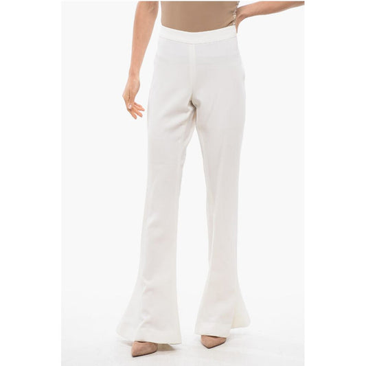 Balmain Skinny Fit Bootcut Pants with Back Zip