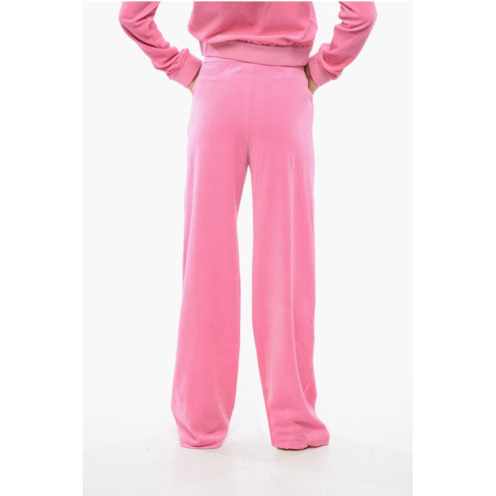 Balmain BARBIE Velvet Wide-leg Joggers