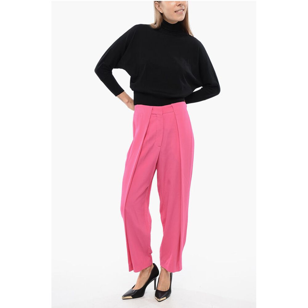 Balmain Tapered-fit High-waisted Pants