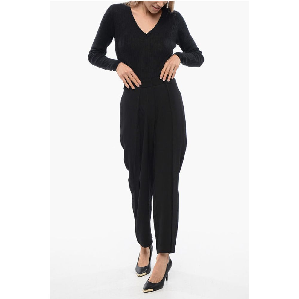Balmain Tapered-fit High-waisted Pants