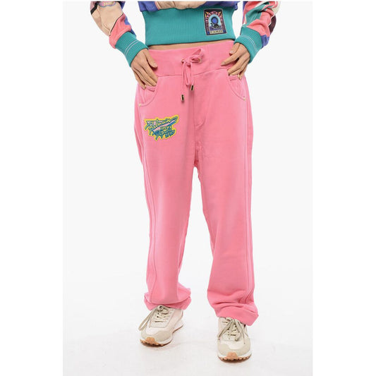 Balmain Boyfriend Joggers with Turn-up Hems