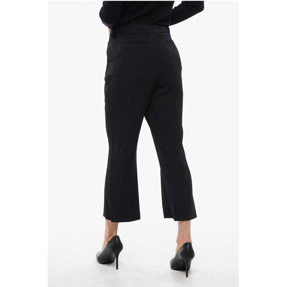 Balmain Low-rise Pants With Jewel Button