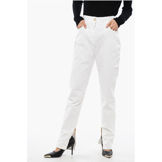 Balmain Skinny Denims with Jewel Buttons