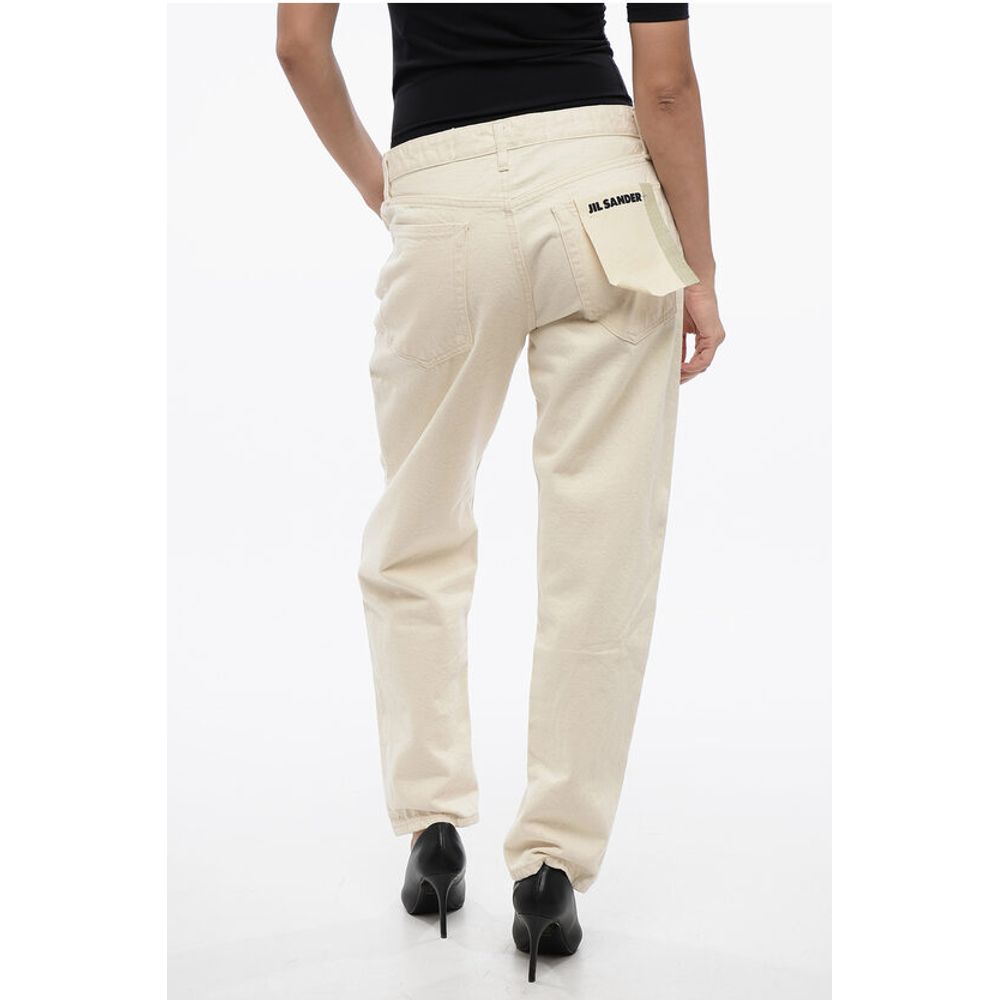Jil Sander 5-Pocket Cotton Regular Fit Denims 18cm