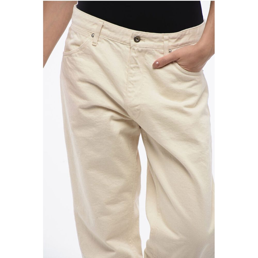 Jil Sander 5-Pocket Cotton Regular Fit Denims 18cm