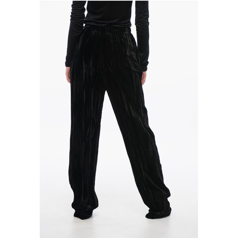 Balenciaga Velvet Flared Pants