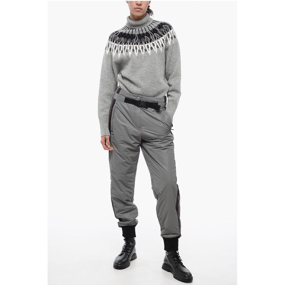 Dior Glittery Ski Pants with Side Logoed Print