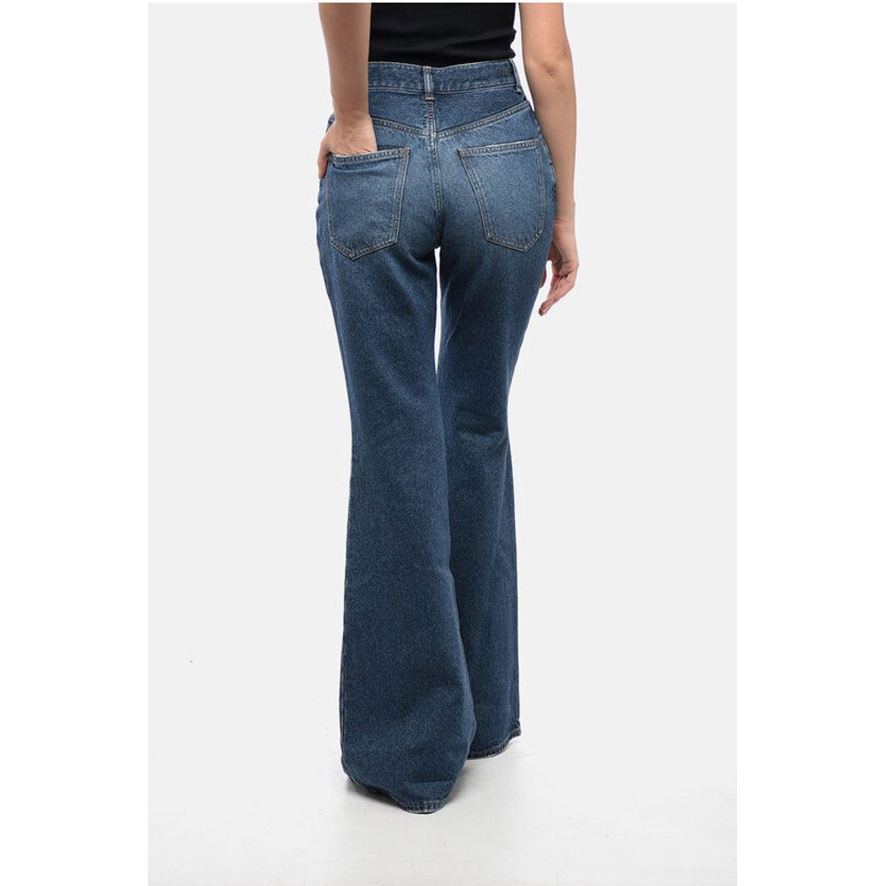 Chloé Cotton Flared Fit Denims 32cm