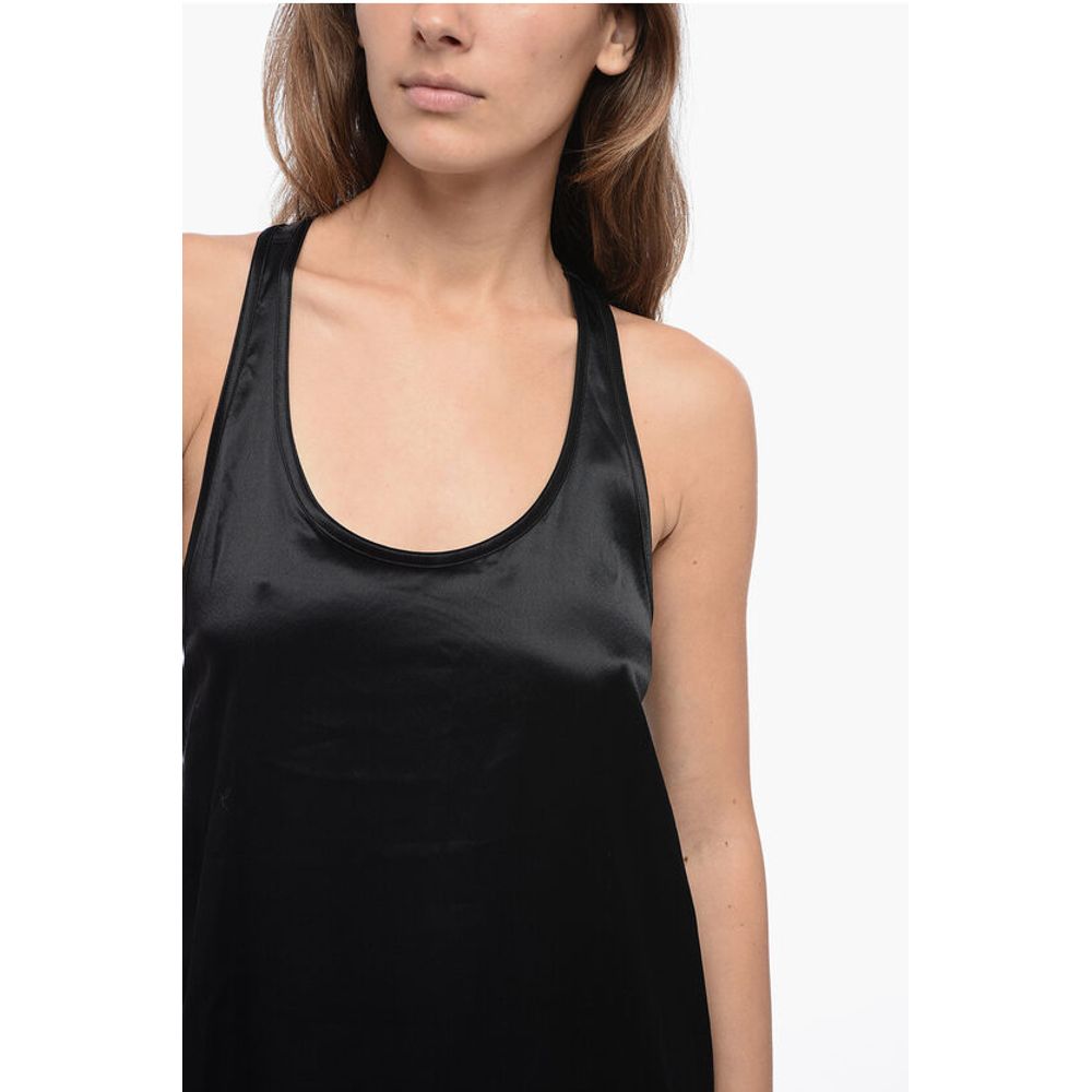 Etro Satin Loose-Fit Tank Top