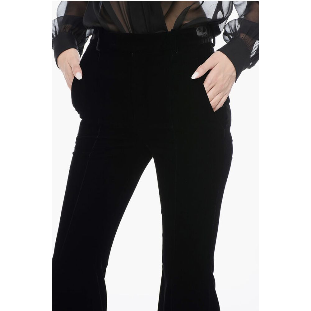 Saint Laurent Velvet Flared Pants