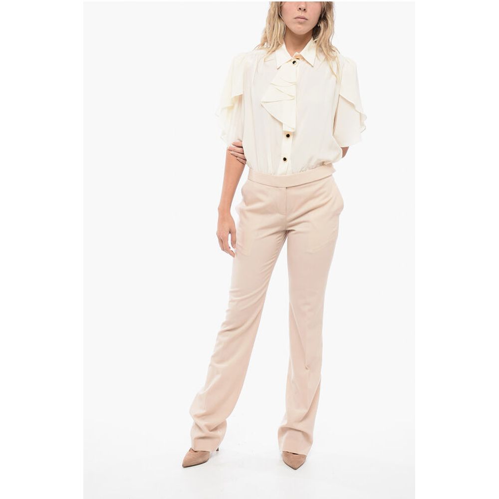 Stella McCartney Tailored Low-Waist Pants with Slim Fit