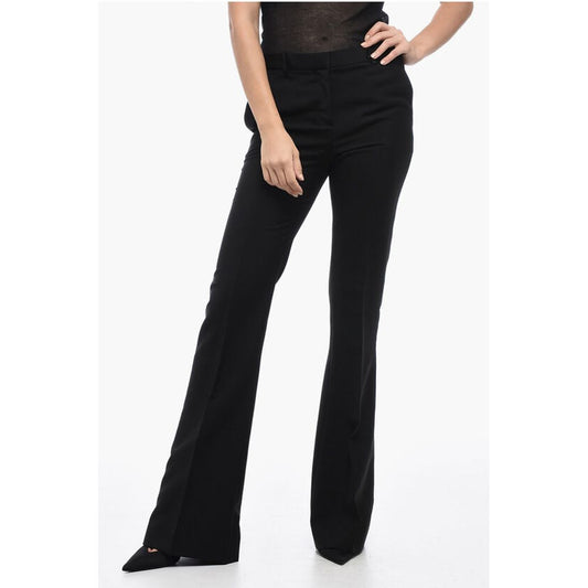 Versace Flare Fit Wool Pants