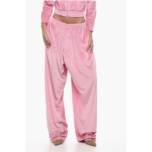 Balenciaga Chenille Pants With Drawstings
