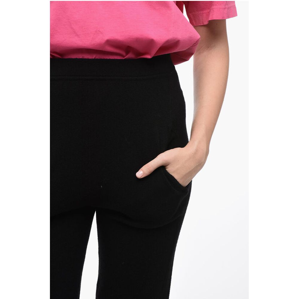 Saint Laurent High Waisted Cashmere Joggers