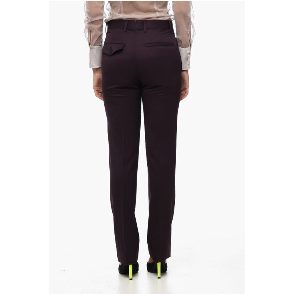 Ann Demeulemeester Wool MARIET Slim Fit Pants