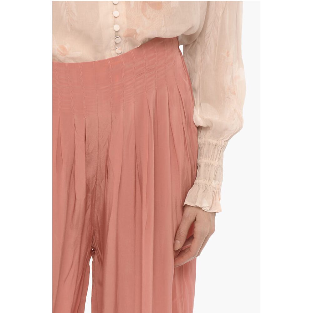 AllSaints Sheer Fabric HEZZY Pants with Drawstring Waist