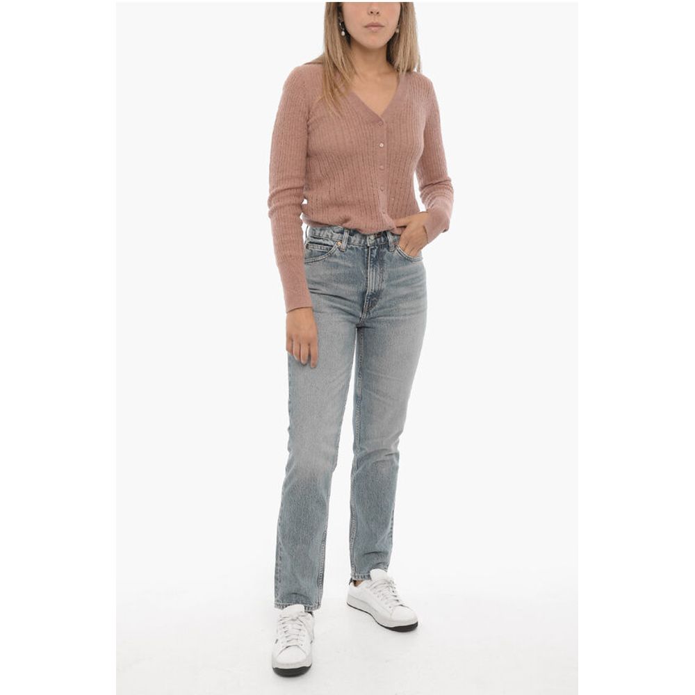 RE/DONE Straight Leg Regular Fit 70s Jeans 17cm