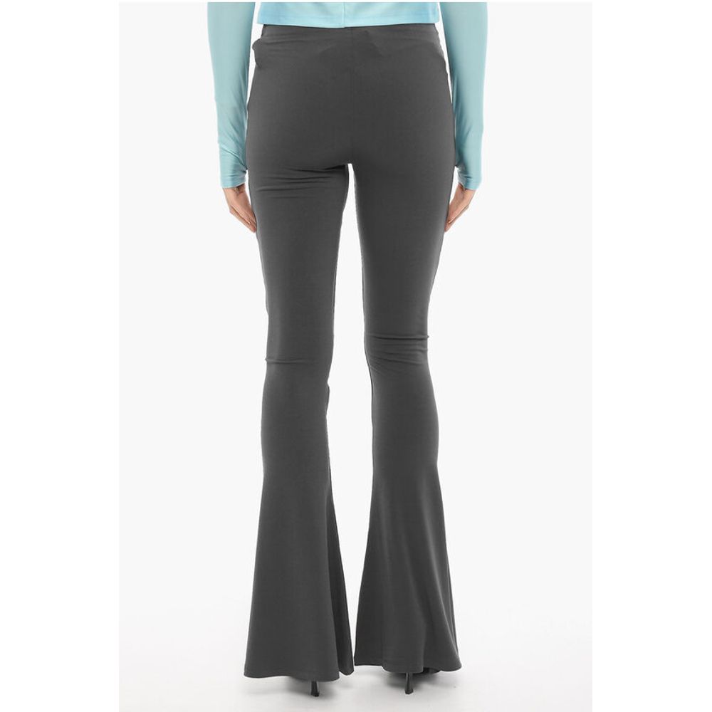 The Andamane Stretch Fabric Bootcut Pants with Elastic Waistband