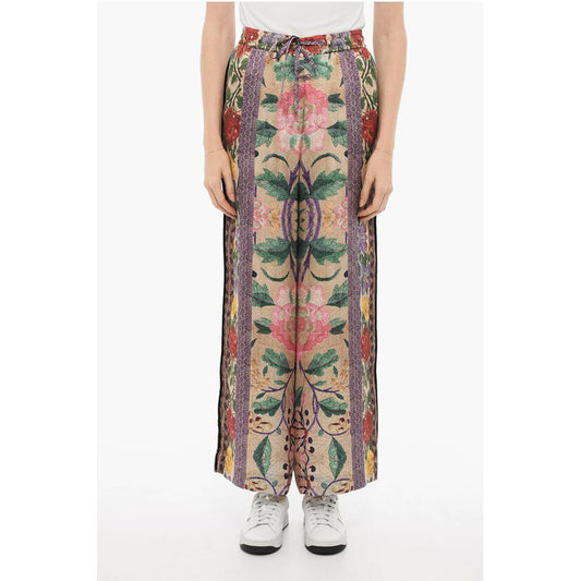 Pierre-Louis Mascia Floral Patterned Silk Pants