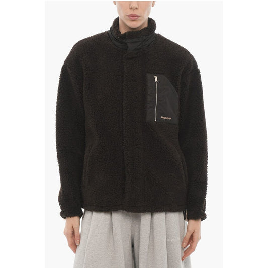 Ambush Two-Tone Fleece Jacket with Breast Pocket