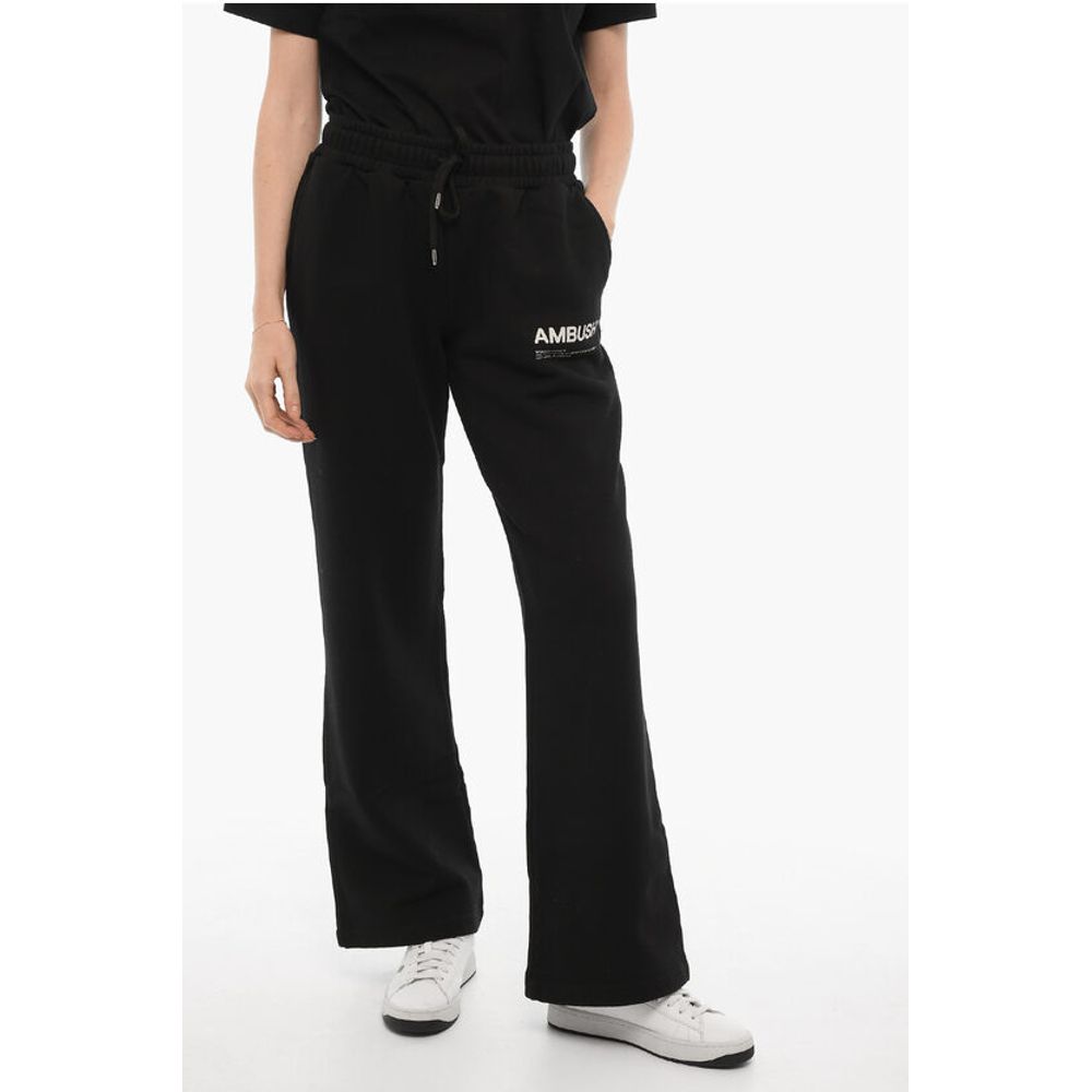 Ambush Solid Color Sweat Pants with Printed Logo