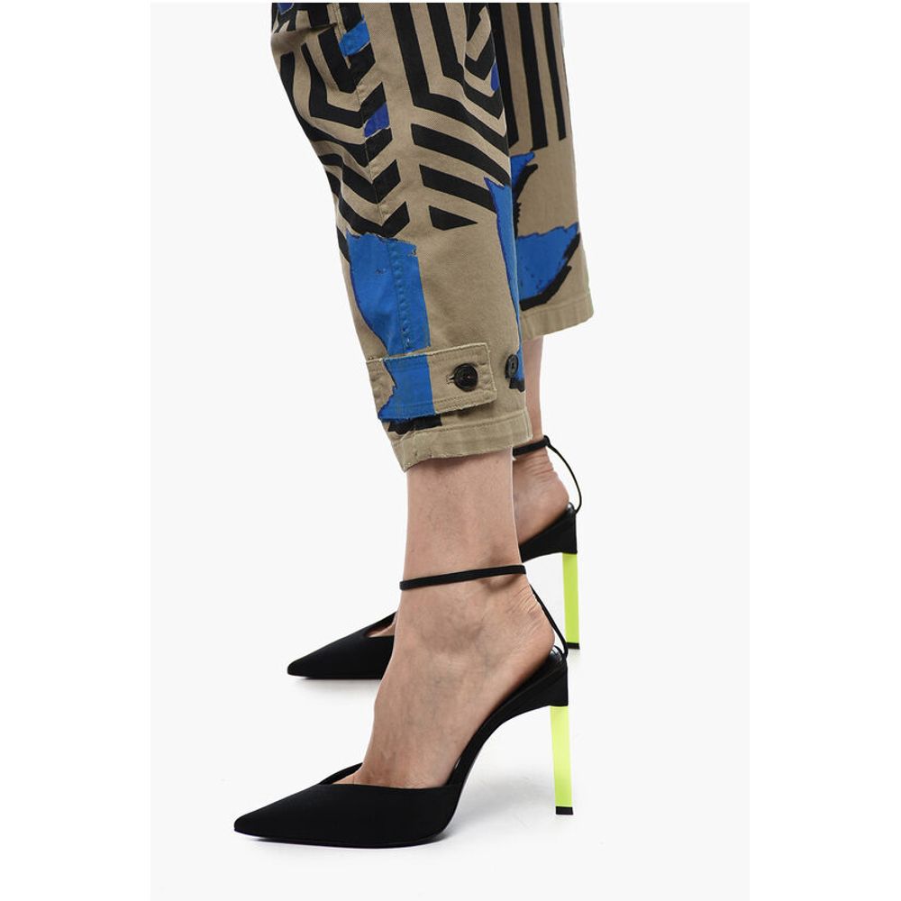 Dior Cargo Pants with FLOWER POP Pattern