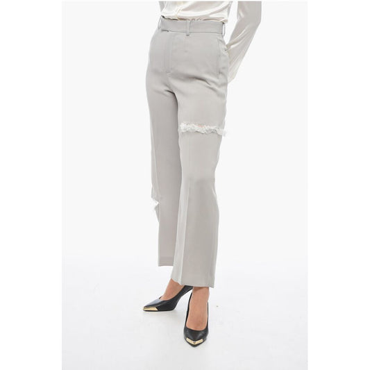 Undercover 4 Pocket Cut-out Pants with Lace Details