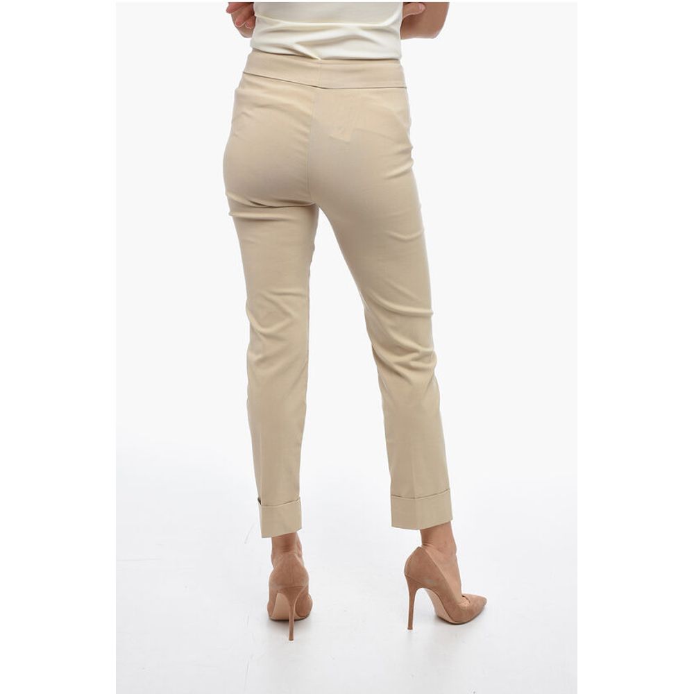 Avenue Montaigne Skinny FRANCO Pants with Turn-up Hems