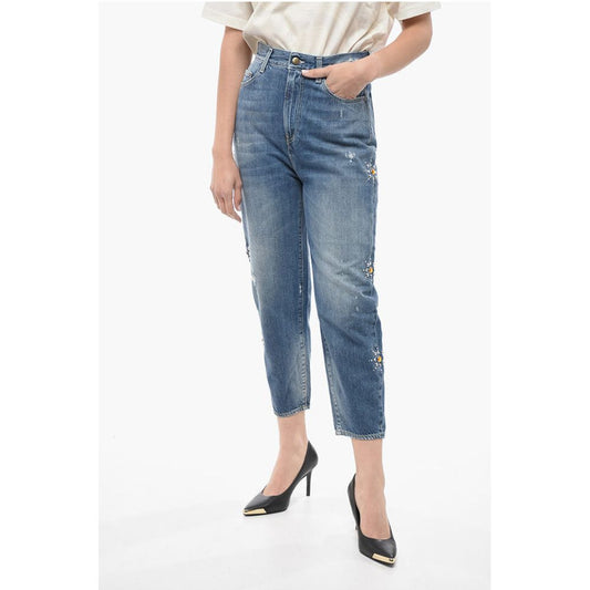 Washington Dee Cee Studded and Jewels GLORY Tappared Fit Jeans 16cm
