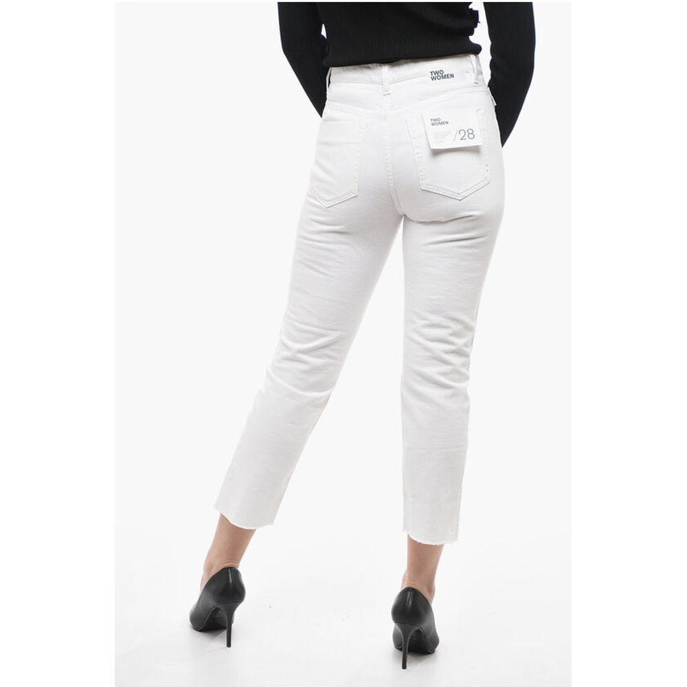 Compagnia del Denim Frayed Hem Light Wash MARGHE Jeans 17,5cm