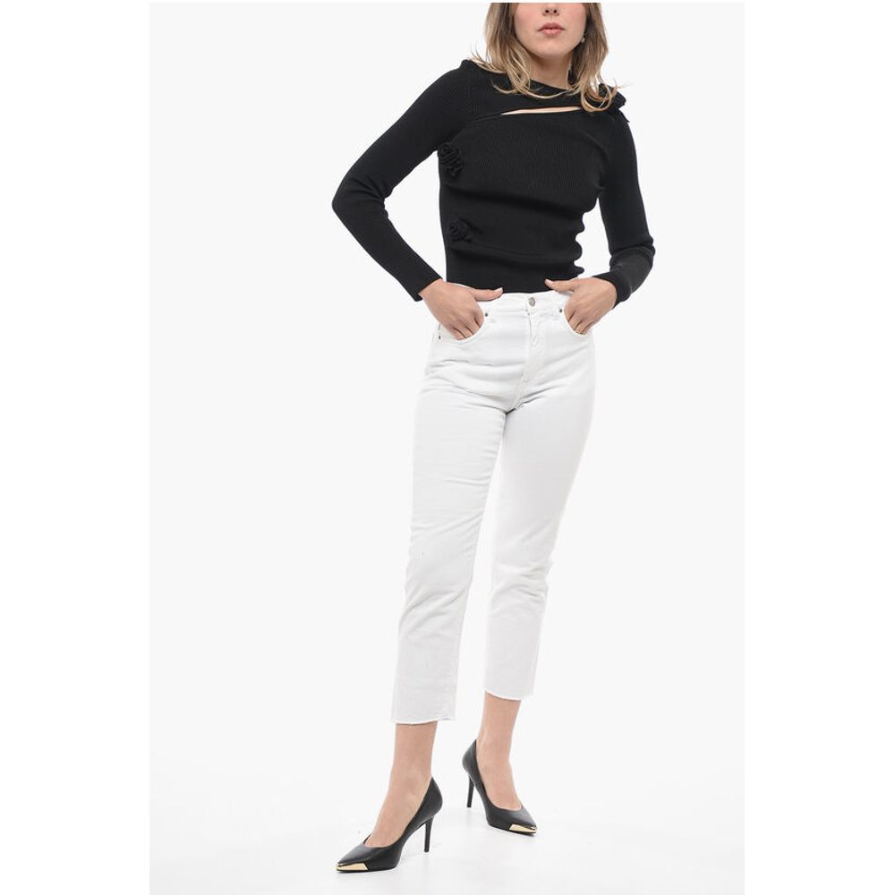 Compagnia del Denim Frayed Hem Light Wash MARGHE Jeans 17,5cm