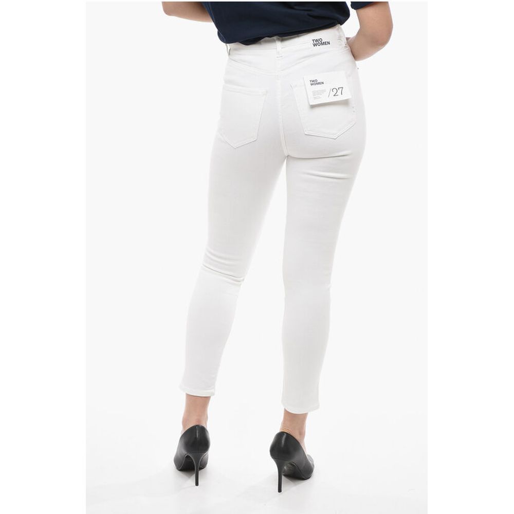 Compagnia del Denim High Waist Sim Fit FELIZ Jeans with Logoed Jeans 12,5cm