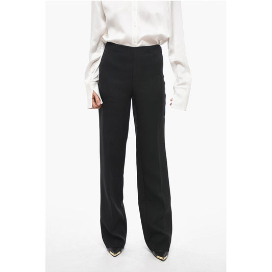 Salvatore Ferragamo Pleated High Waist Pants