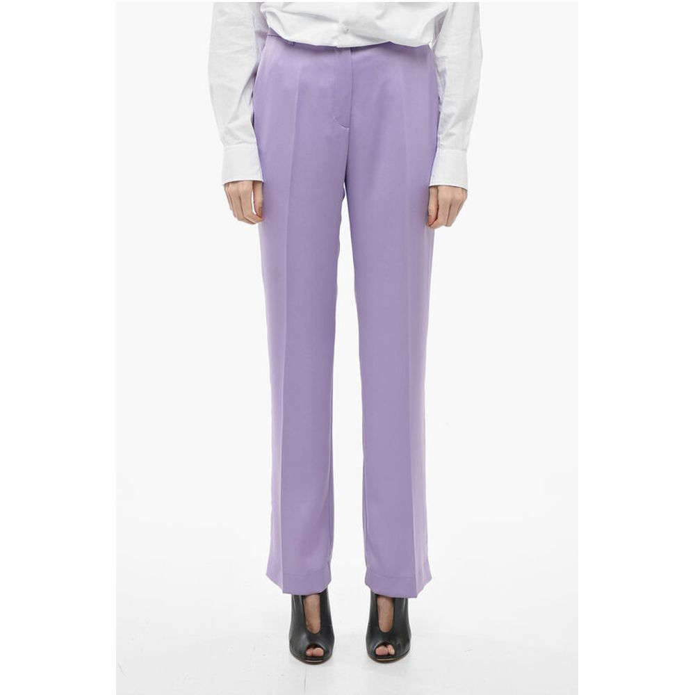 Hebe Studio Satin THE LOVER Palazzo Pants