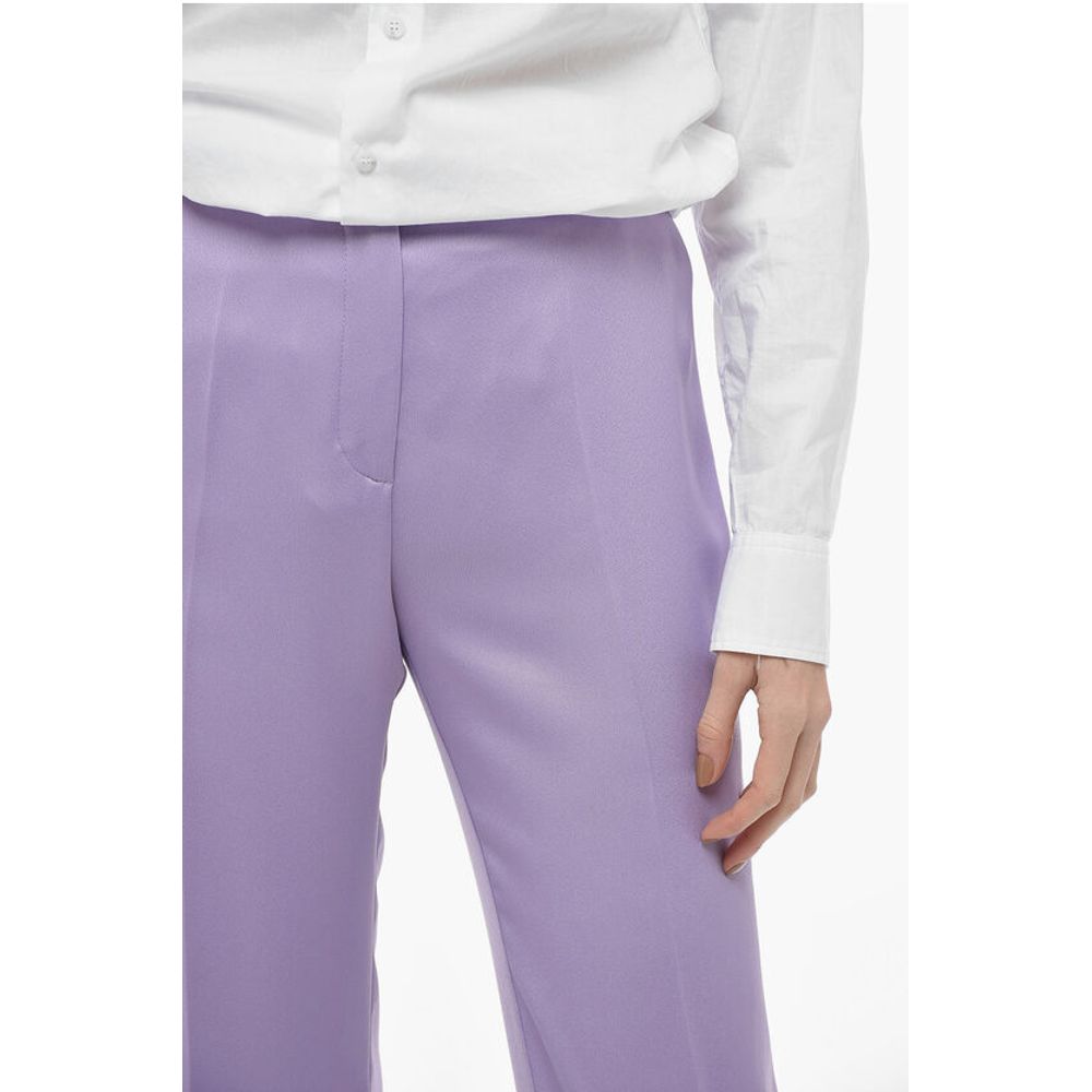 Hebe Studio Satin THE LOVER Palazzo Pants