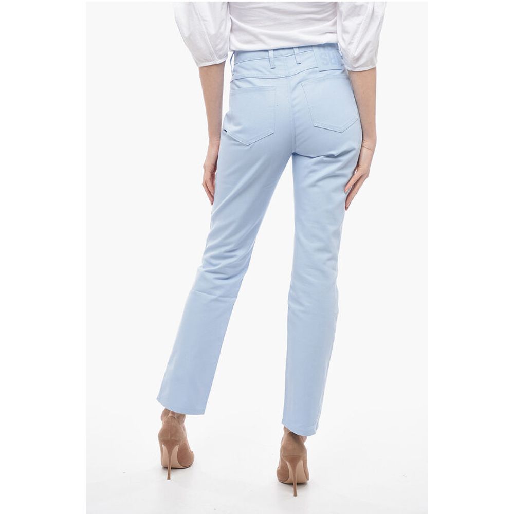 Raf Simons High Waisted Straight Fit Jeans