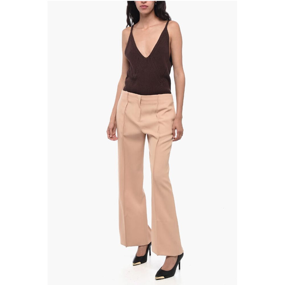 Jil Sander Wool Wide-leg Pants