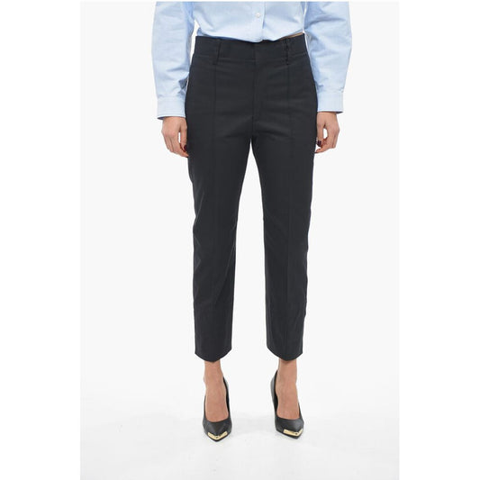 Bottega Veneta Cotton Twill Pants with Tapered Fit