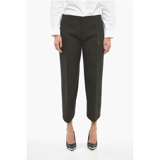 Bottega Veneta Cotton Blend Cropped Pants