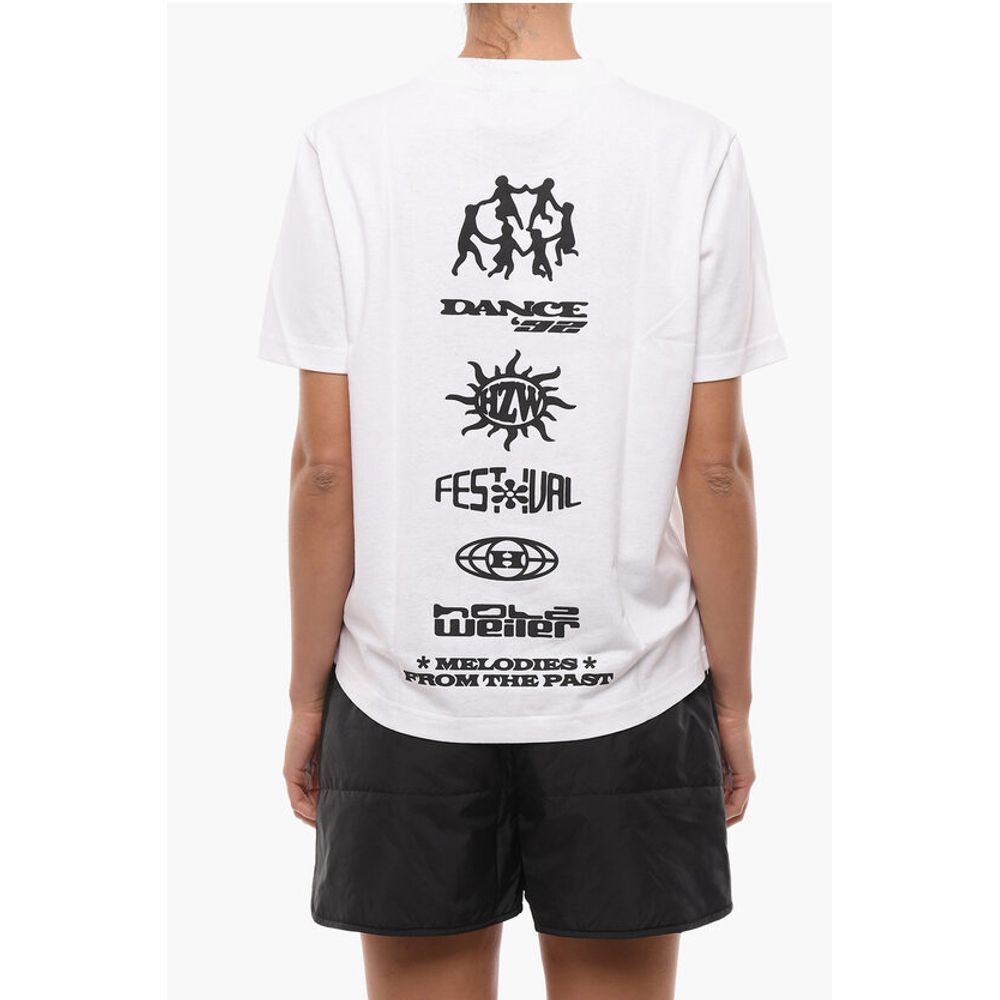 Holzweiler Back Printed KJERAG LOGOS Crew-neck T-Shirt
