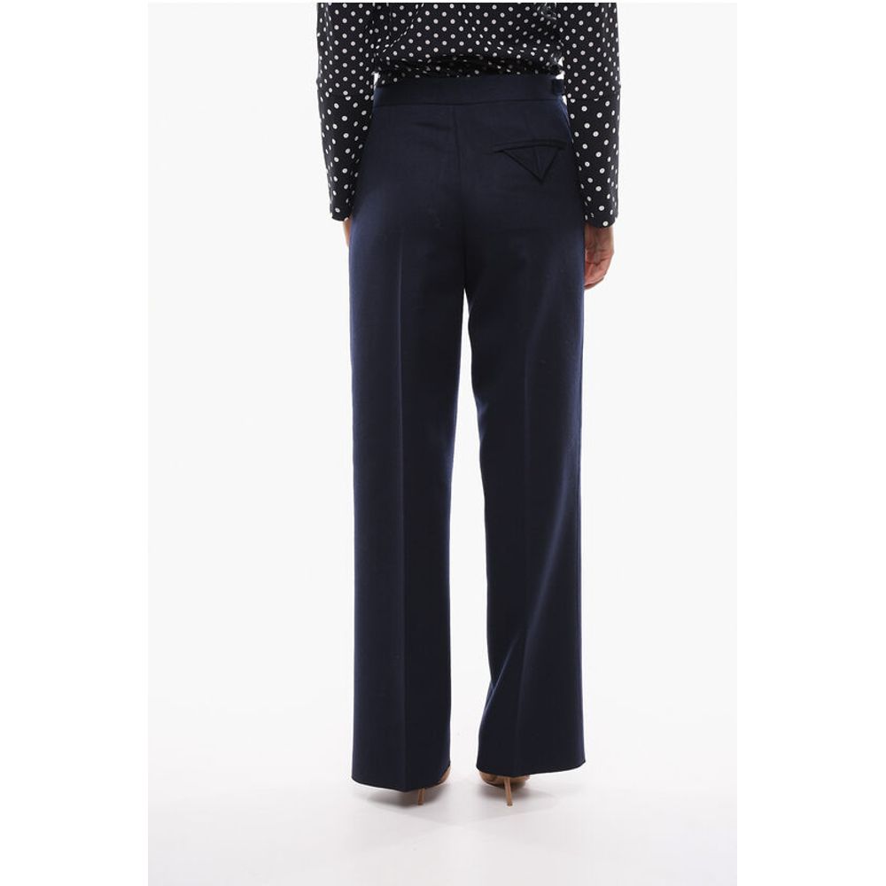 Bottega Veneta Regular Fit Wool Pants