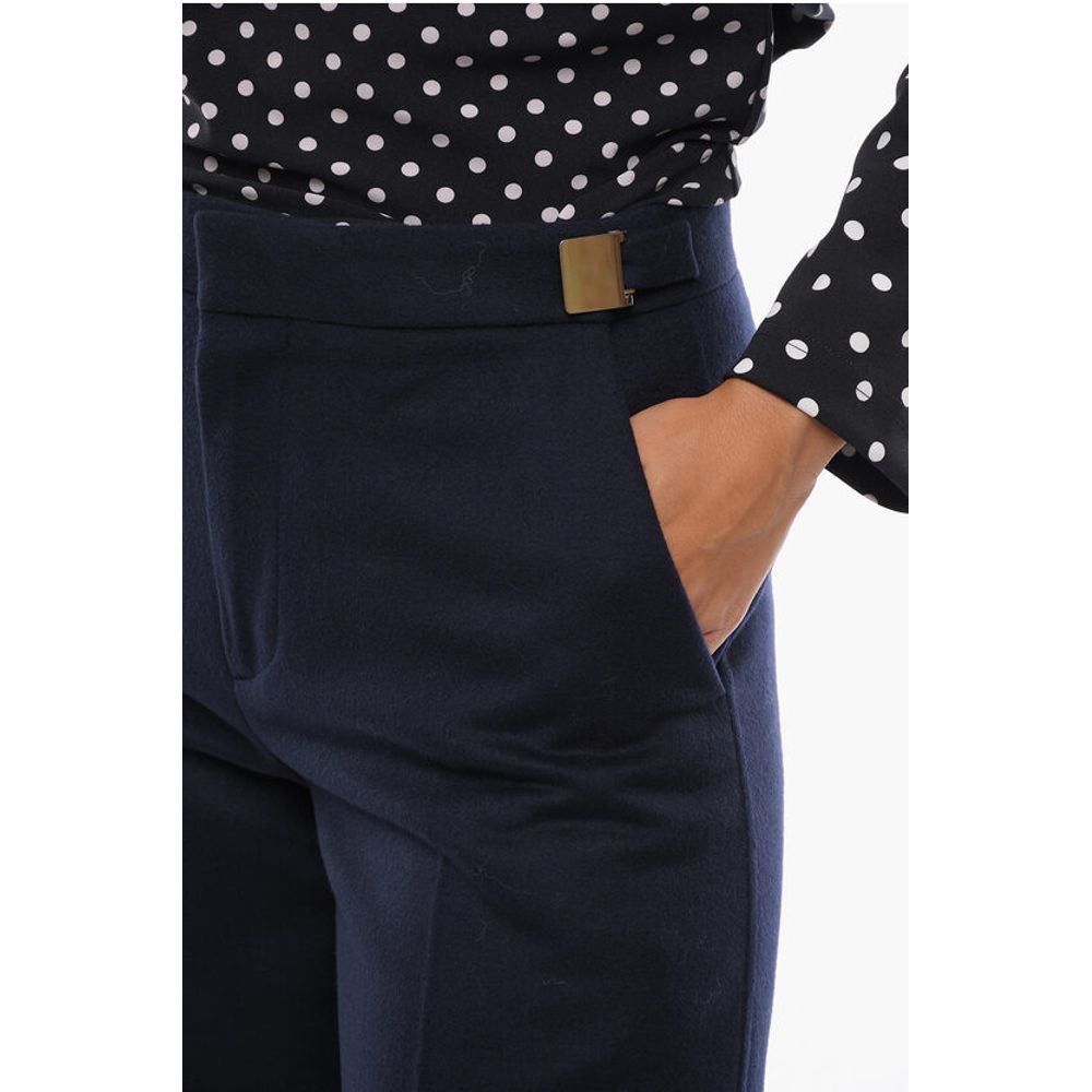 Bottega Veneta Regular Fit Wool Pants