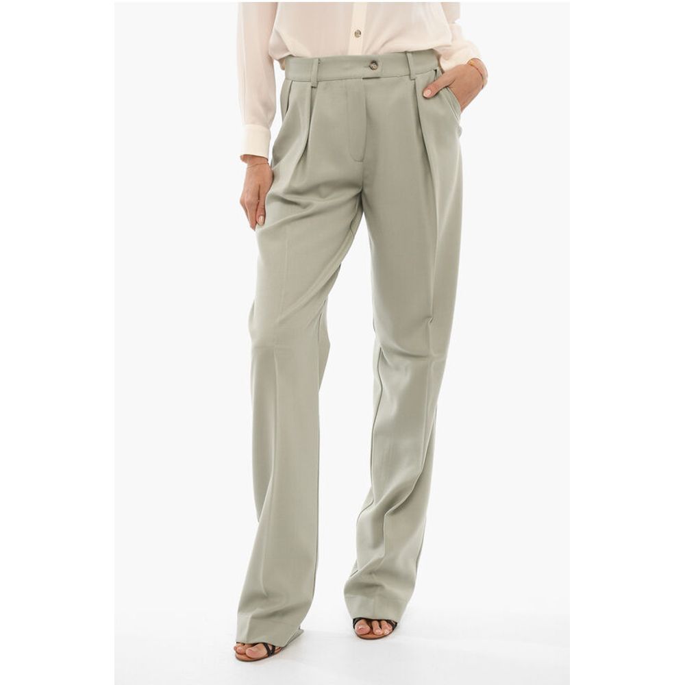 Hebe Studio Wool DIANE Regular Fit Pants