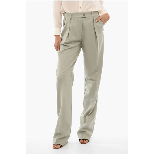 Hebe Studio Wool DIANE Regular Fit Pants