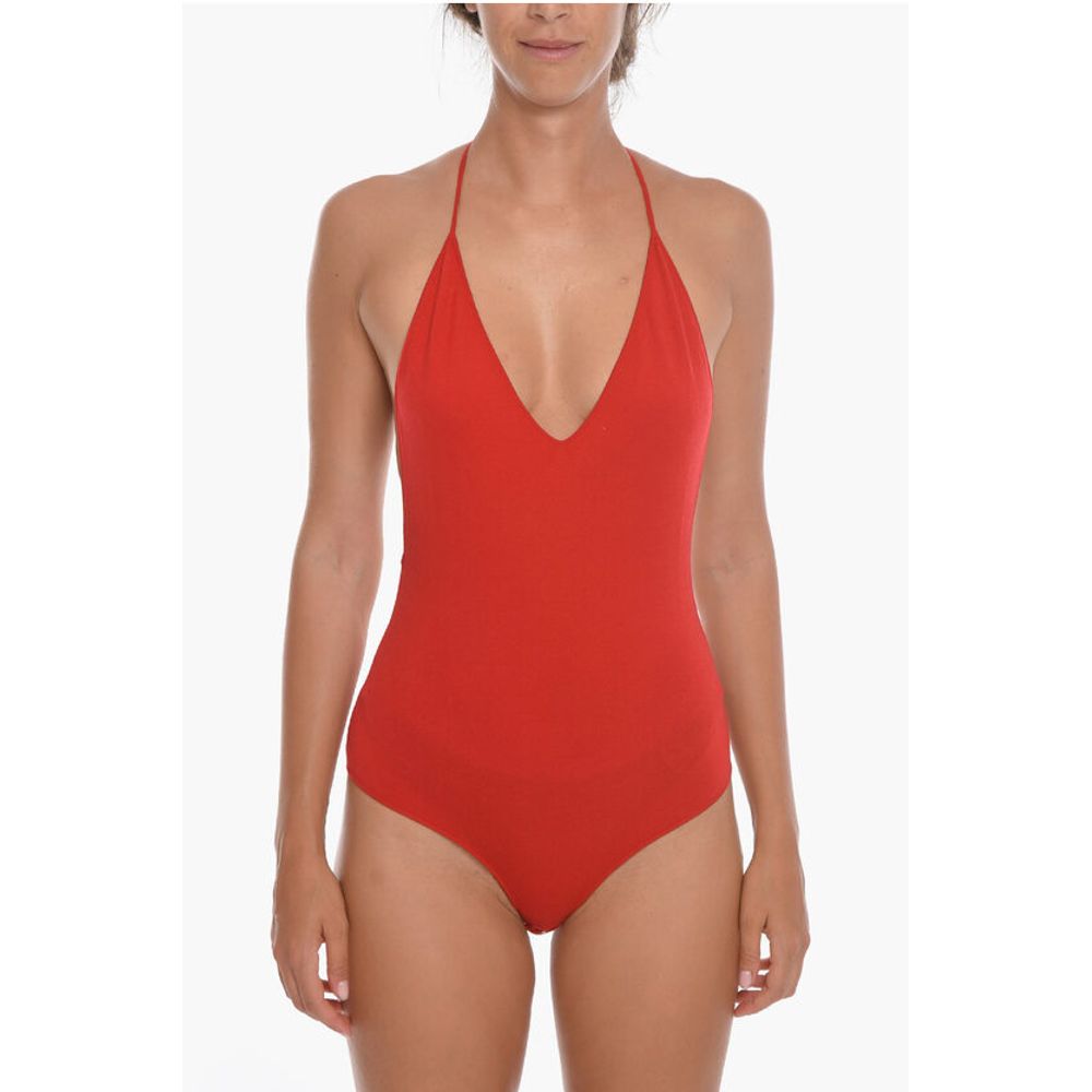 Bottega Veneta Cashmere Blend COSY Bare-back Bodysuit