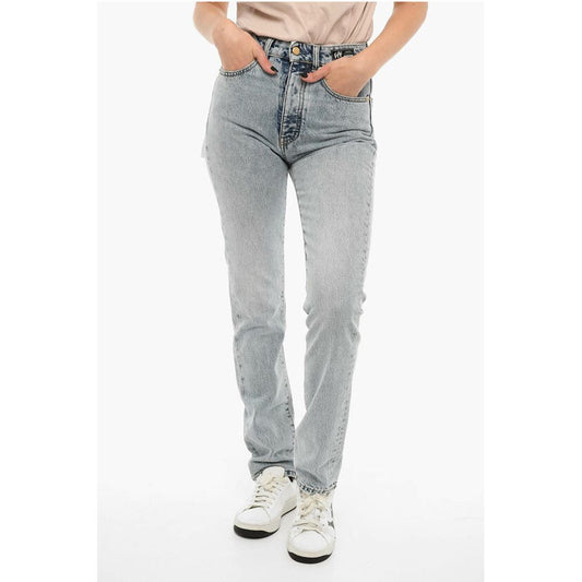 Eytys Slim Straight Fit SOLSTICE LIGHT STONE Jeans 17 cm