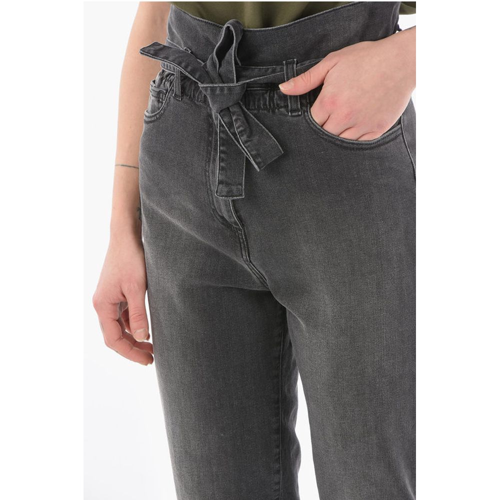 Ixos High Waist KRIPTON Cropped Jeans with Belt