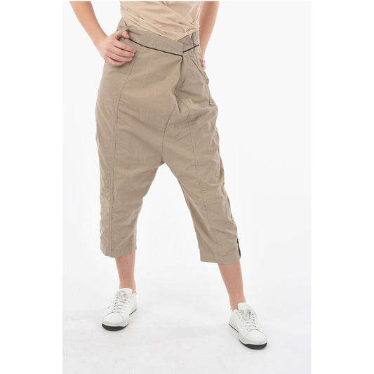 Ixos Drop crotch GINEPRO trousers with Contrasting finishes