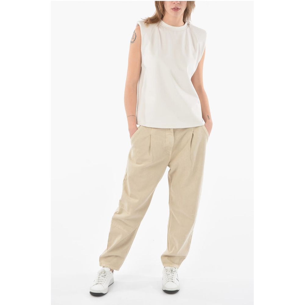 Ixos Padded Shoulder TAMARINDO Relaxed Fit Top